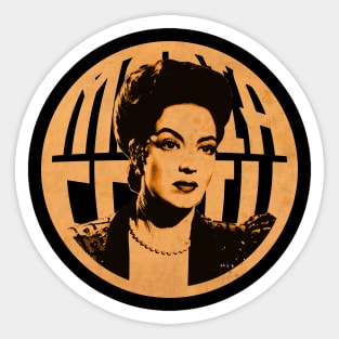 Golden Age Maria Felix Sticker